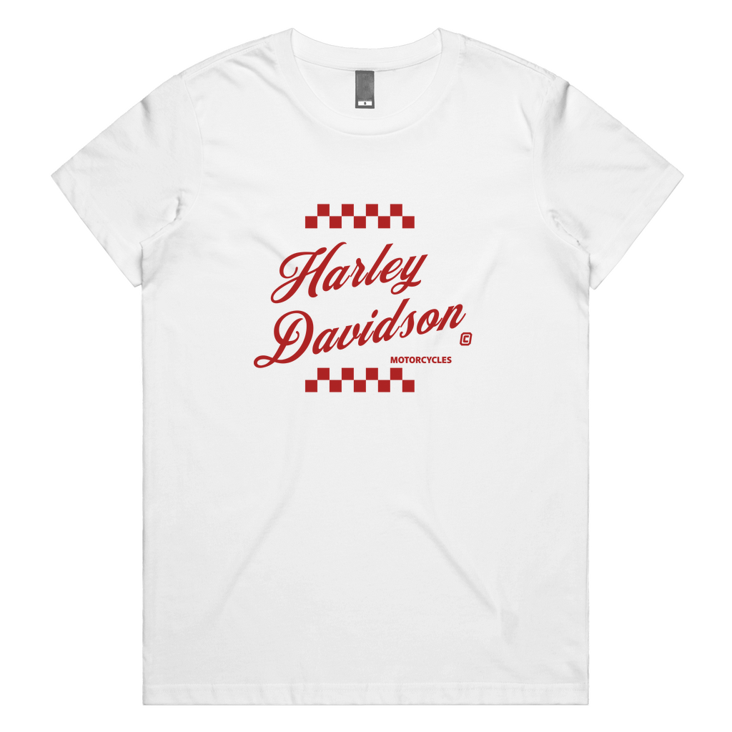 Checkered Womens Tee
