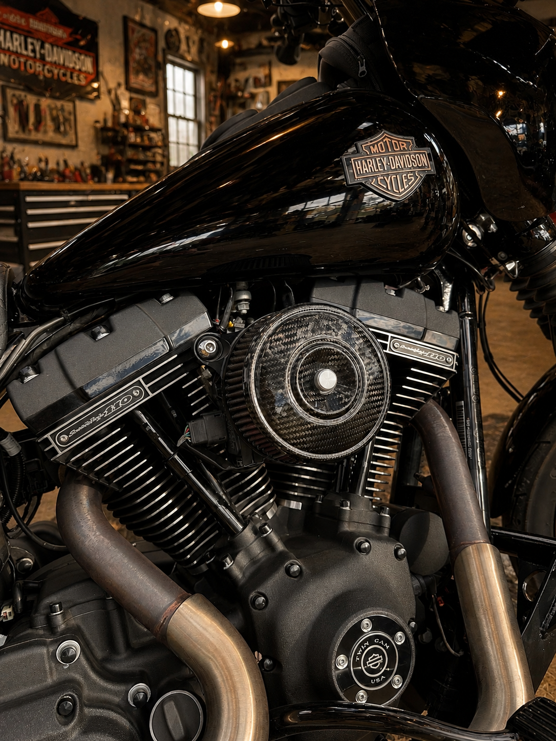 Harley Davidson Air Filter Cover
