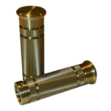 Load image into Gallery viewer, Knurled Brass grips
