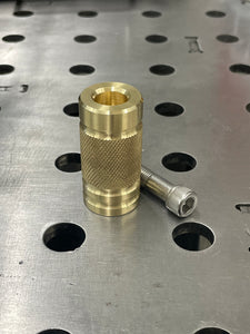 Knurled Brass shifter peg