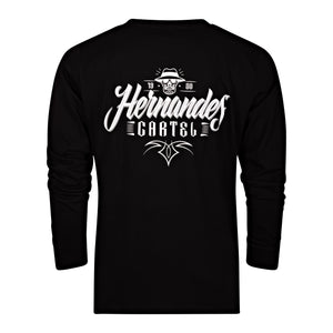 Long sleeve front and back print