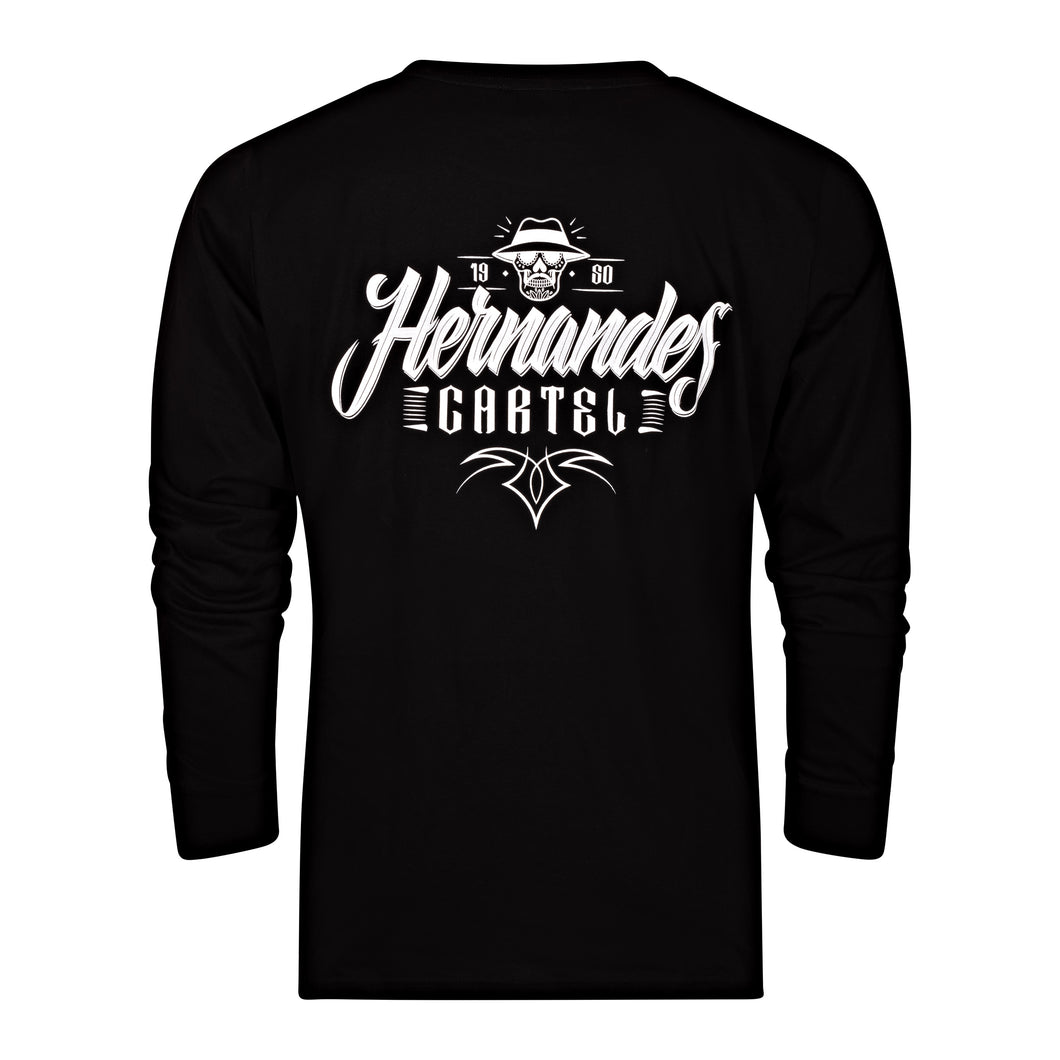 Long sleeve front and back print